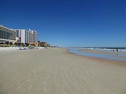 Daytona Beach - rijden op het strand